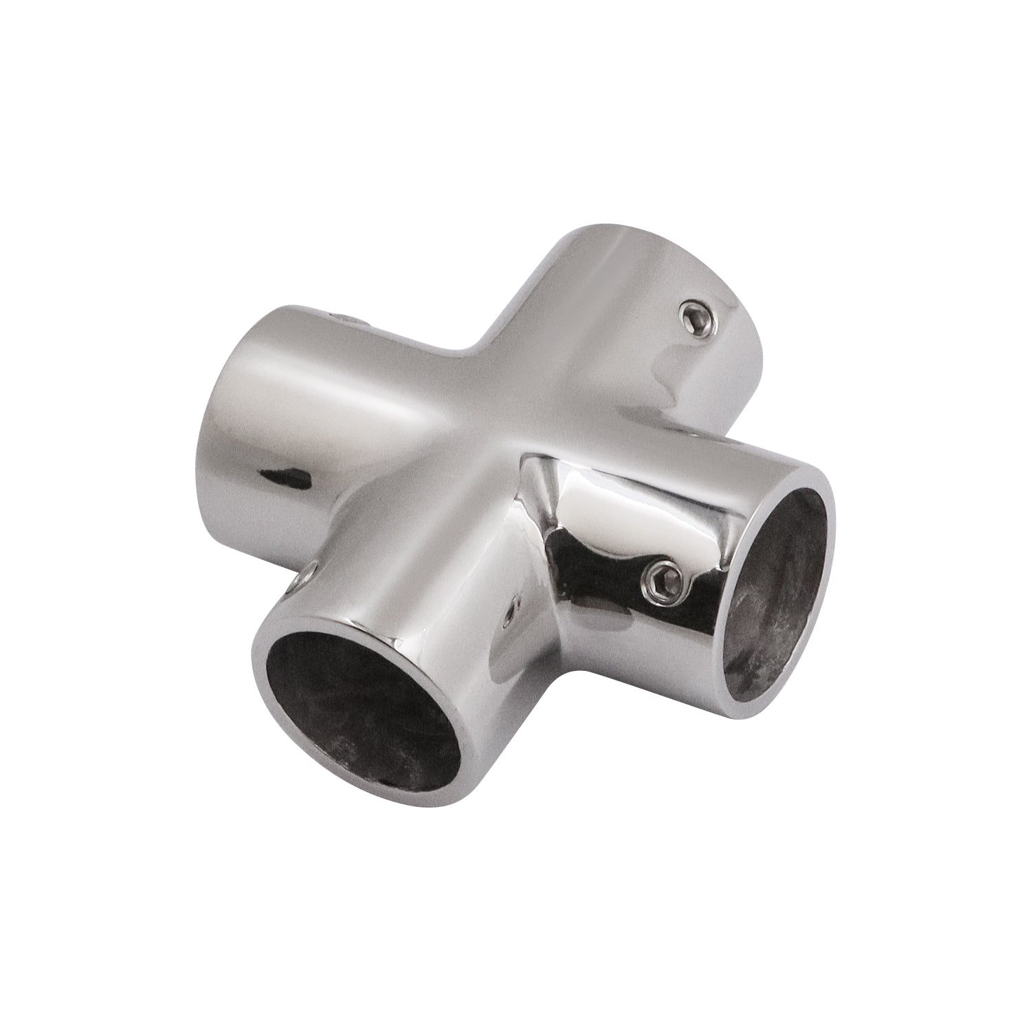 Precision Casting Stainless Steel 4 Way Tee Rail Connector for